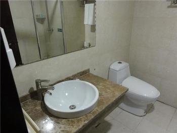 Guan Zhong Hotel Huayin Exterior foto