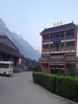 Guan Zhong Hotel Huayin Exterior foto